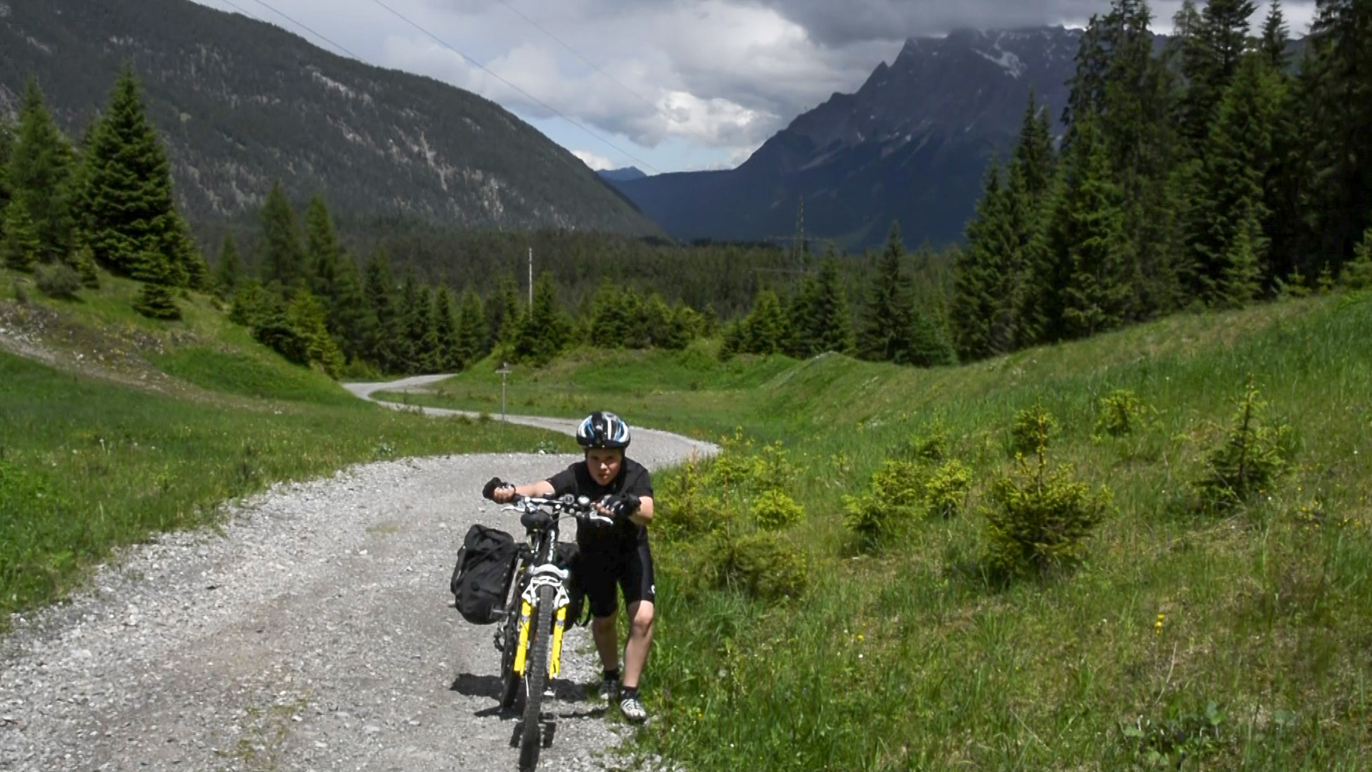 Via Claudia Augusta am Fernpass Nordseite